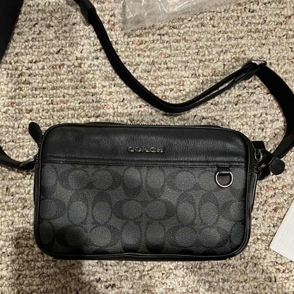 COACH Graham Crossbody In Signature Canvas C4149 - Picture 8 of 11